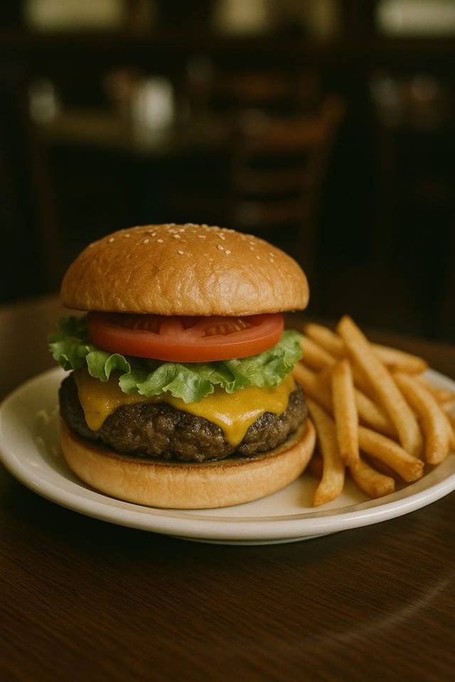 Classic Cheeseburger.
